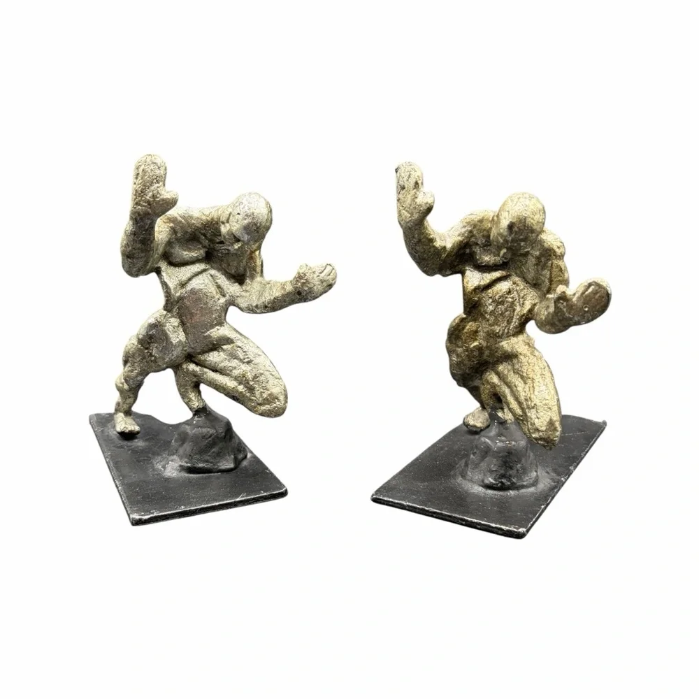 ATHLETIC FIGURE BOOKENDS PIER 1 IMPORTS SET OF 2